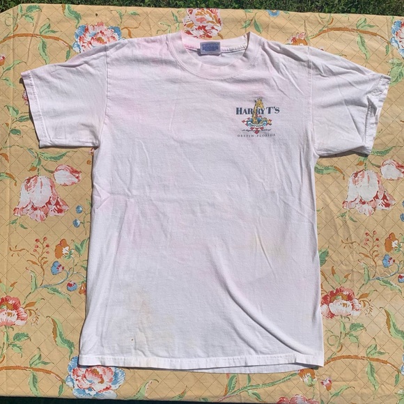 Harry T’s Boathouse Yacht Club Destin Florida Vintage Animal Ball Graphic Tee 🦒 - Picture 10 of 15